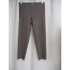 AVENUE MONTAIGNE Taupe Brown Stretch Pull On Dress Pants sz 12